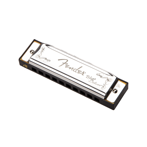 Fender Blues Deluxe Harmonica - Key Of B Flat Chrome