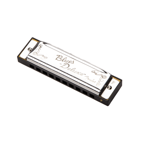 Fender Fender Blues Deluxe Harmonica - Key Of F Chrome