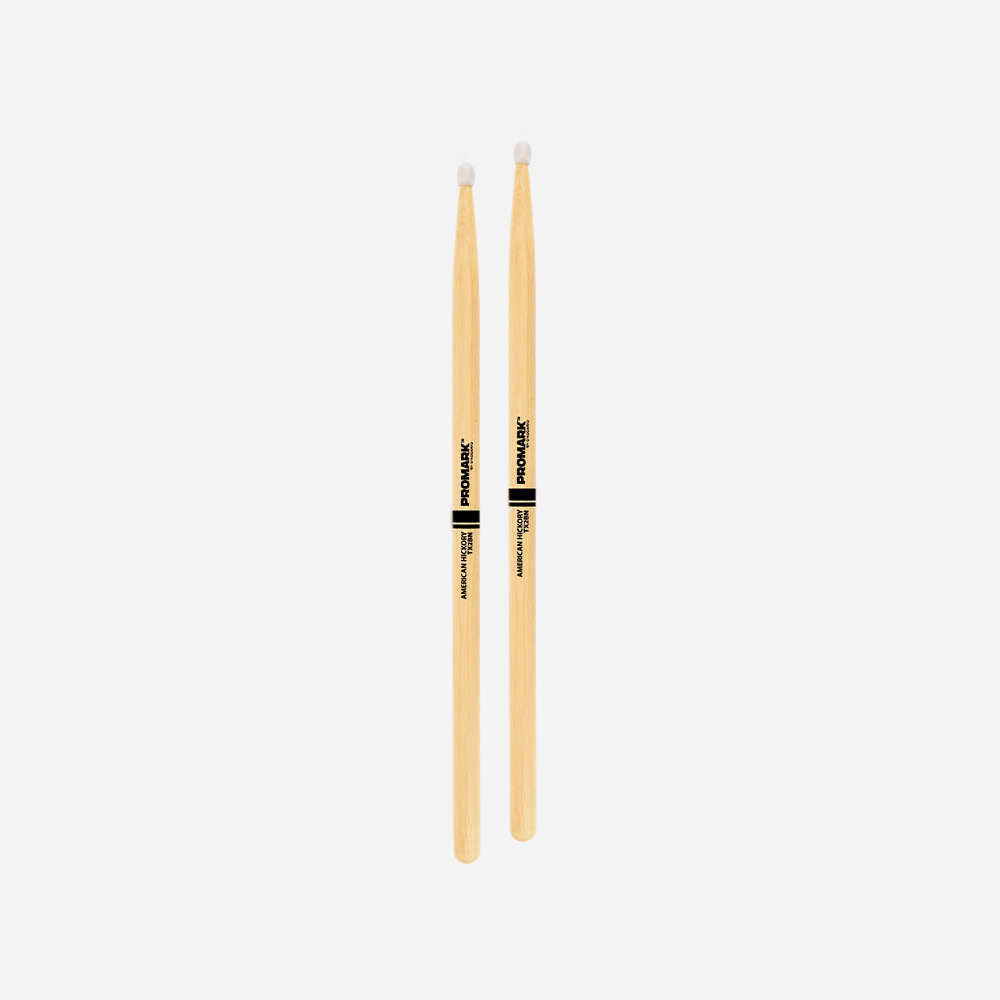 Pro-Mark TX2BN Hickory 2B Nylon Tip Drumsticks